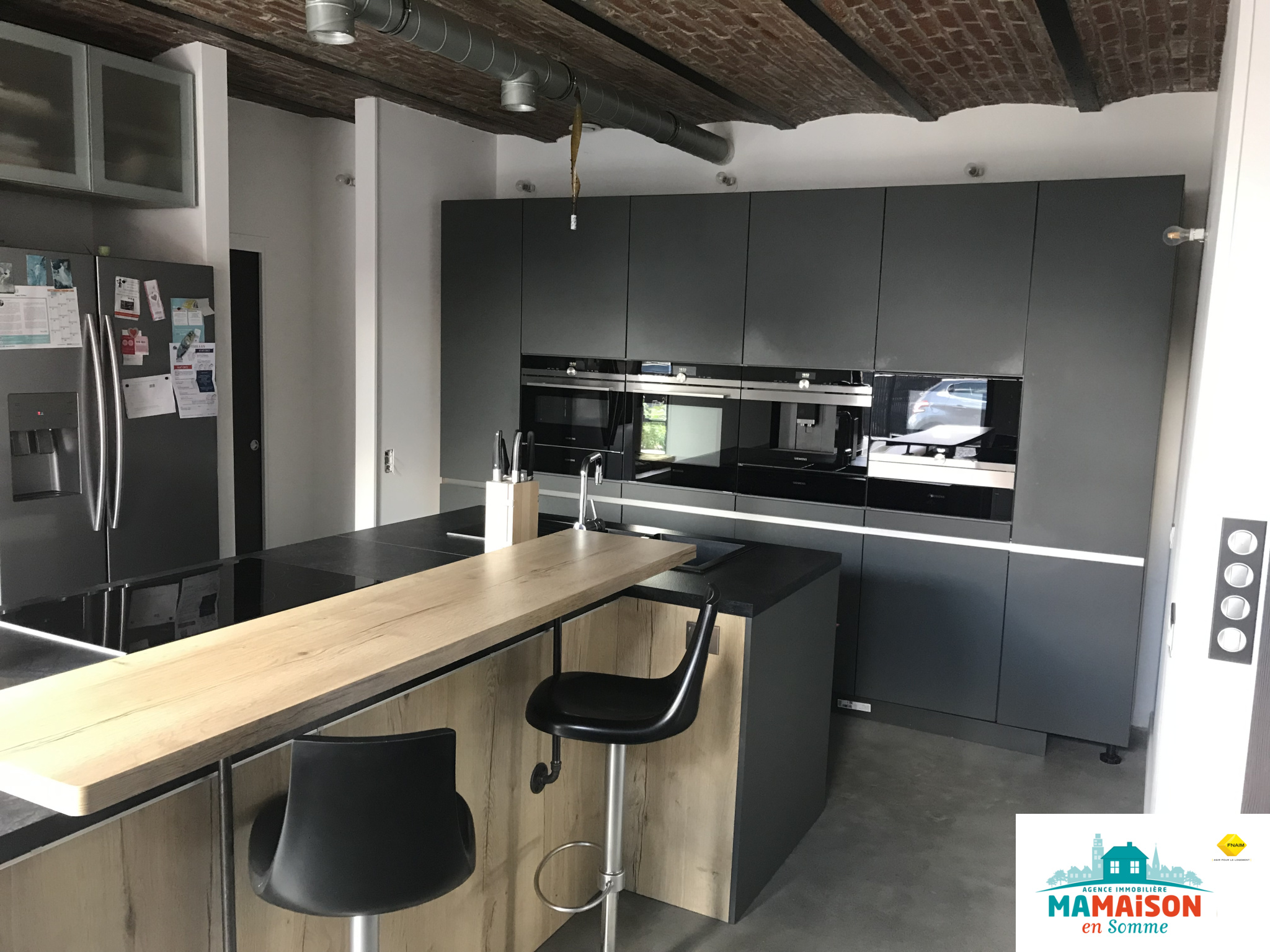 Immo80 – L'immobilier à Amiens et dans la Somme-Loft spacieux et lumineux d’environ 300 m2. Proche de Bapaume, sur l’axe Arras, Albert, Péronne.