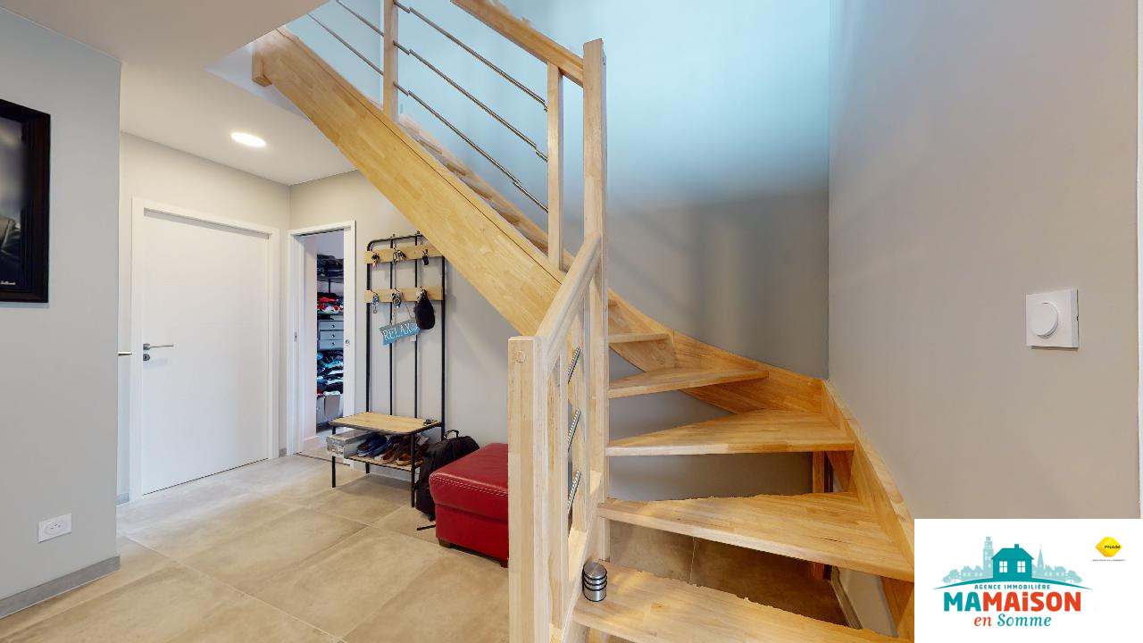Immo80 – L'immobilier à Amiens et dans la Somme-Maison contemporaine basse consommations 109 m2