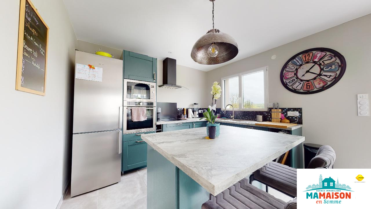 Immo80 – L'immobilier à Amiens et dans la Somme-Maison contemporaine basse consommations 109 m2