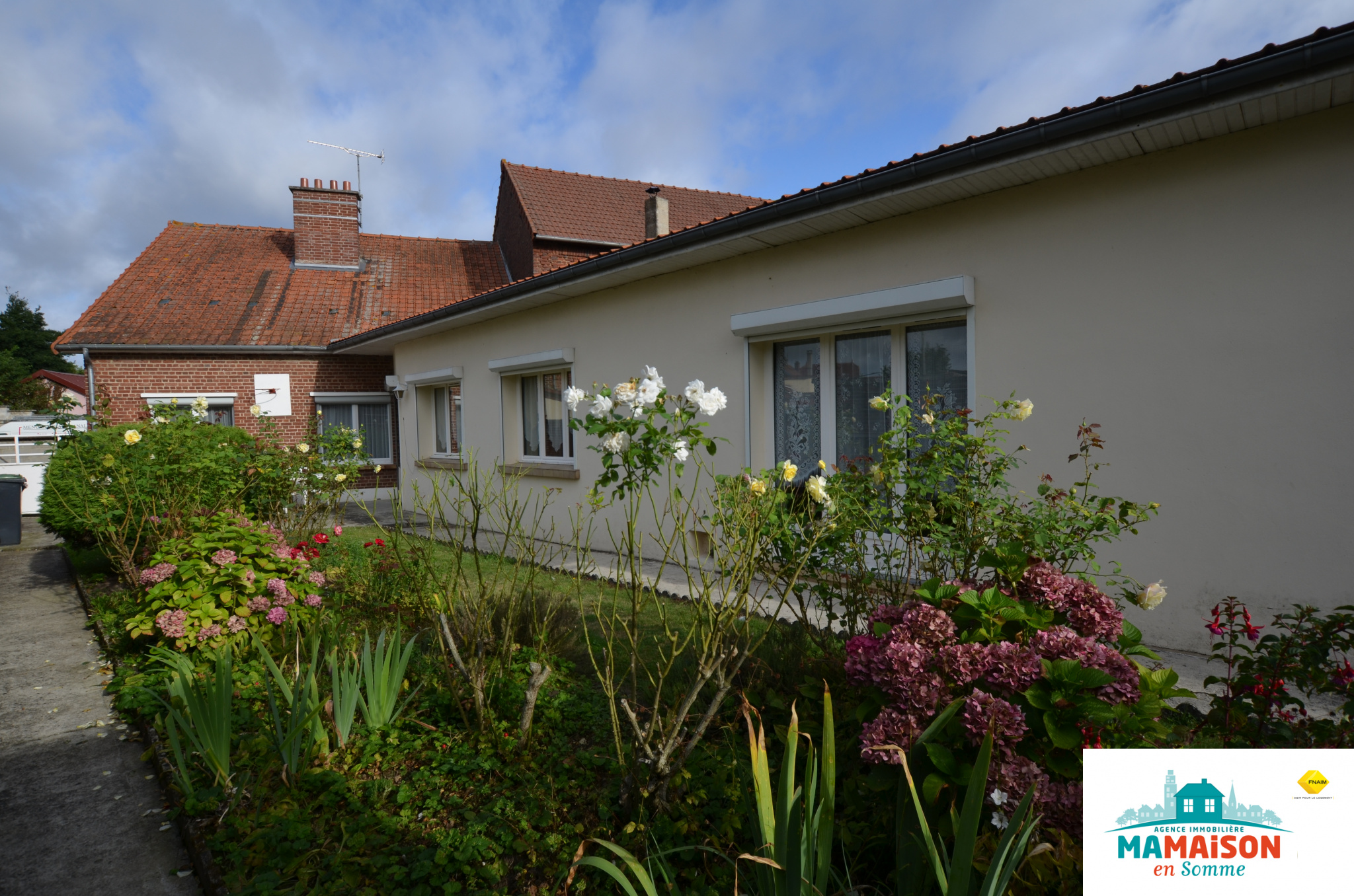 Immo80 – L'immobilier à Amiens et dans la Somme-Maison 4 chambres jardin garage