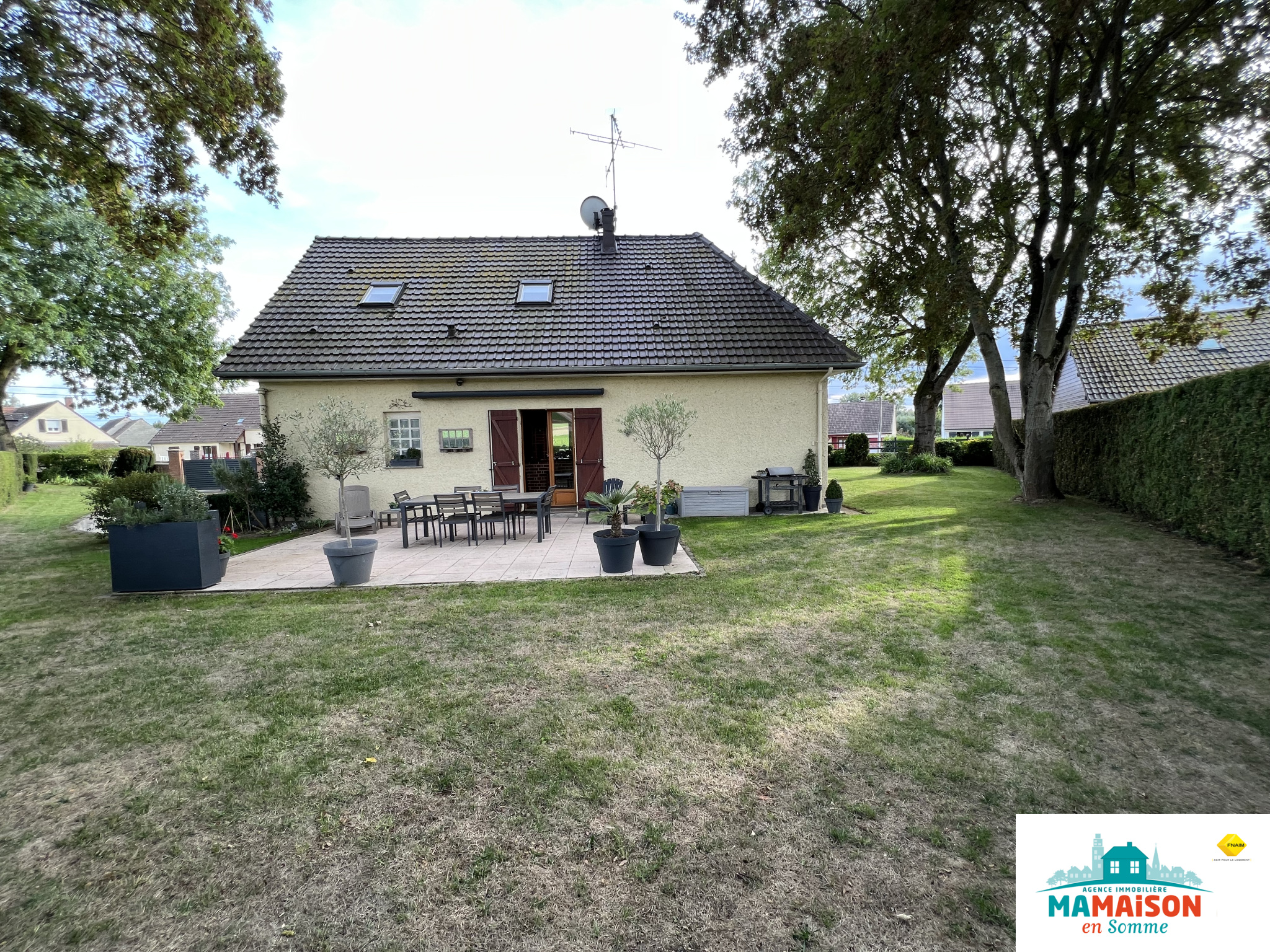 Immo80 – L'immobilier à Amiens et dans la Somme-Pavillon individuel situé sur l’axe Albert/Corbie.