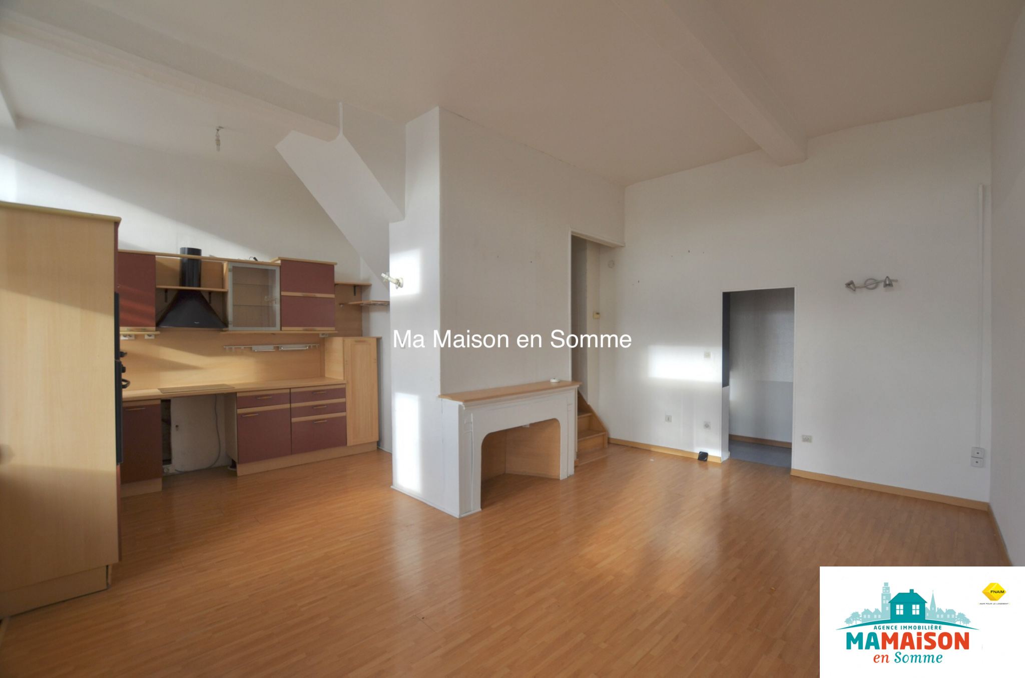 Immo80 – L'immobilier à Amiens et dans la Somme-Appartement Duplex à louer 650 € libre de suite