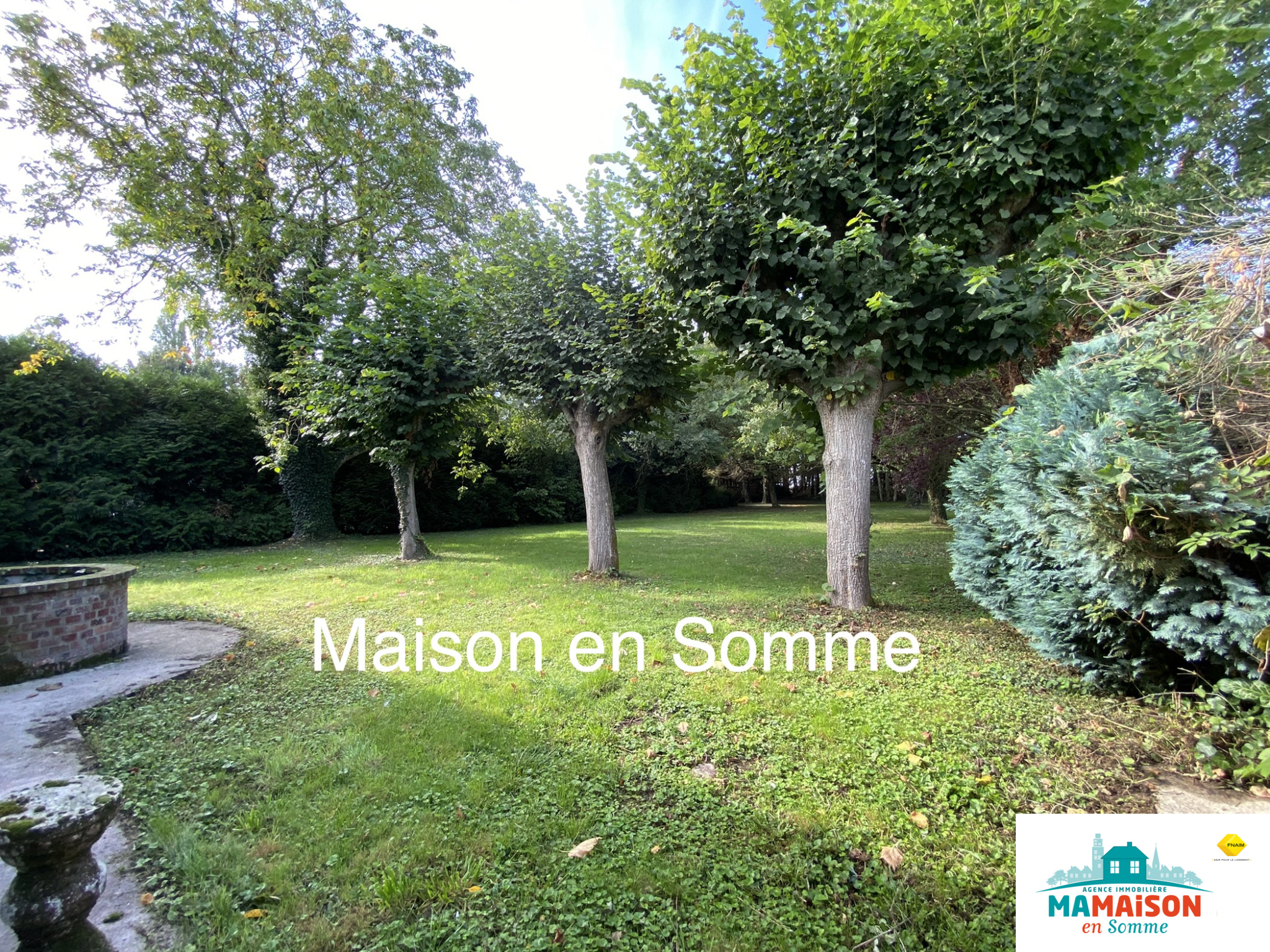 Immo80 – L'immobilier à Amiens et dans la Somme-MAISON DE CARACTERE AVEC UN GRAND JARDIN