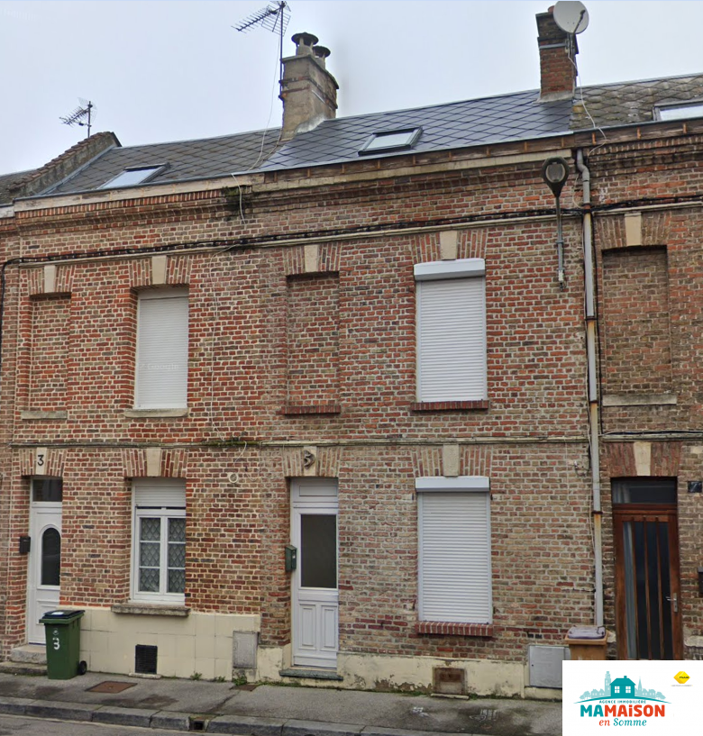 Immo80 – L'immobilier à Amiens et dans la Somme-Maison amiénoise 2 chambres , quartier Saint Anne Faubourg de Noyon