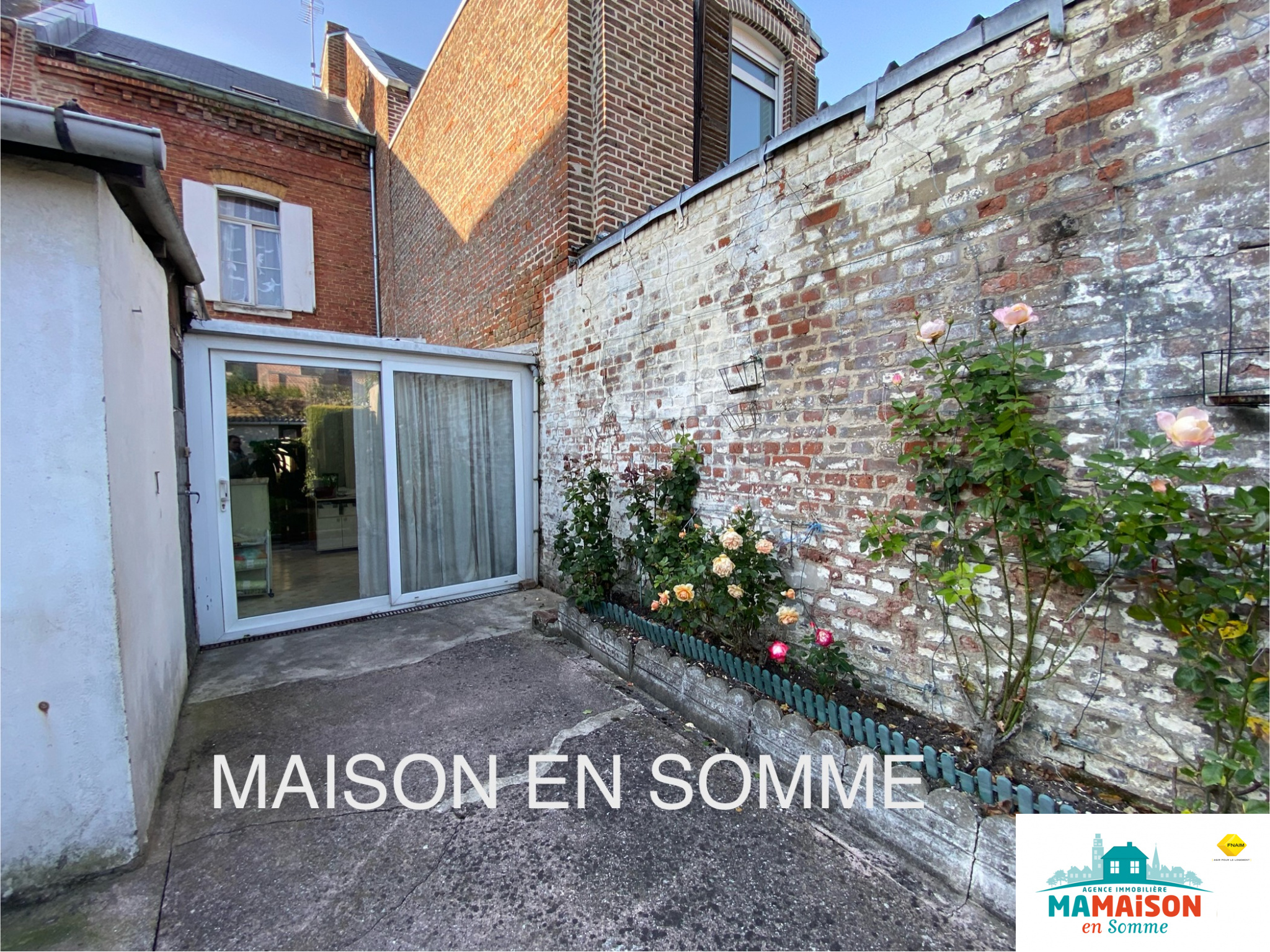 Immo80 – L'immobilier à Amiens et dans la Somme-AMIENS AMIENOISE 3 CHAMBRES BUREAU JARDIN DÉPENDANCE CAVE