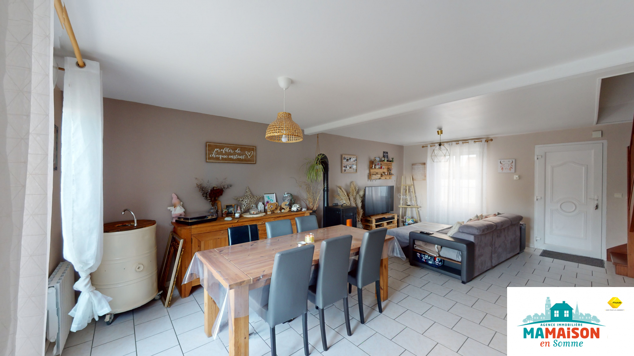 Immo80 – L'immobilier à Amiens et dans la Somme-Exclusivité, Dernancourt (80300), maison avec autonomie de plain pied, 3 chambres.