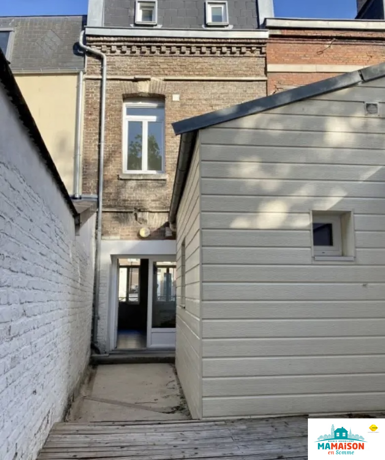 Immo80 – L'immobilier à Amiens et dans la Somme-AMIENOISE PROCHE ST-FAMILLE 3 CHAMBRES COUR